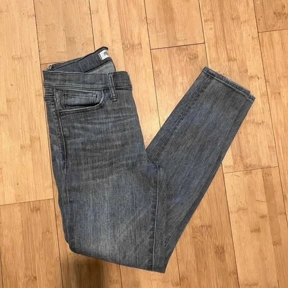 Madewell 9" High Riser Skinny Skinny Jeans Size 27 washed gray - Picture 7 of 7